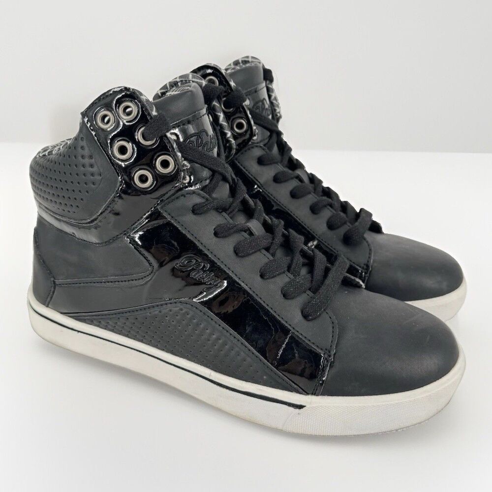 Pastry High Top Dance Sneakers Women’s 8.5 Black PA163100 Hip Hop Jazz